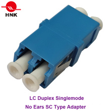 LC Duplex Singlemode No Ears Sc Type Fiber Optic Adapter